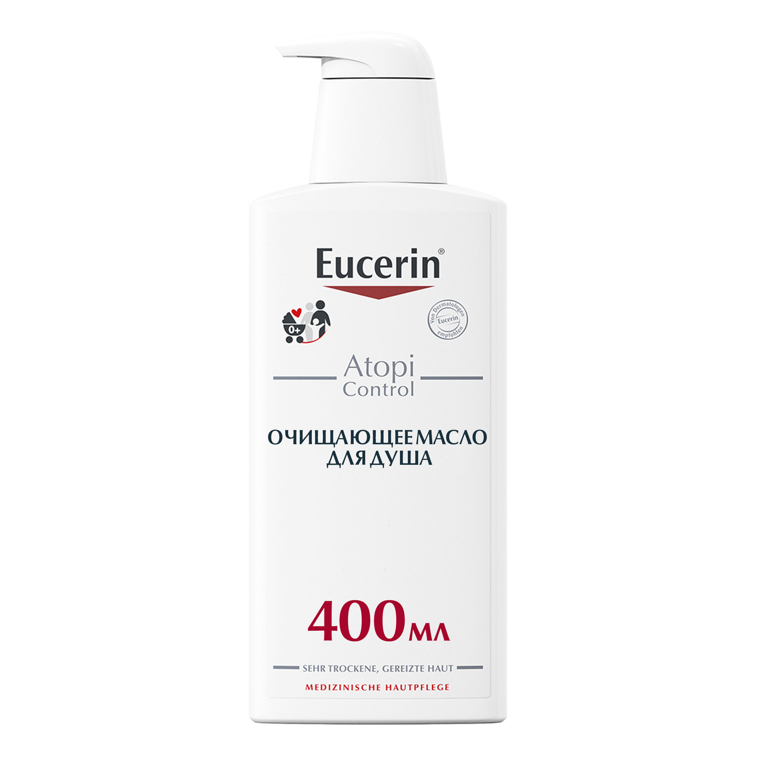 Eucerin Очищающее масло для душа и ванны для детей, 400 мл (Eucerin, Atopi Control)