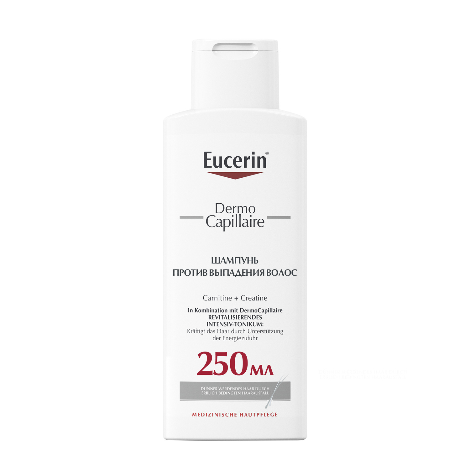 Eucerin Шампунь против выпадения волос, 250 мл (Eucerin, DermoCapillaire)