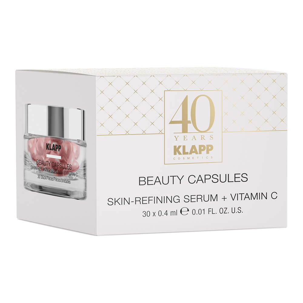 Клапп Капсулы для лица Skin-Refining Serum + Vitamin C, 30 шт (Klapp, Beauty Capsules) фото 1