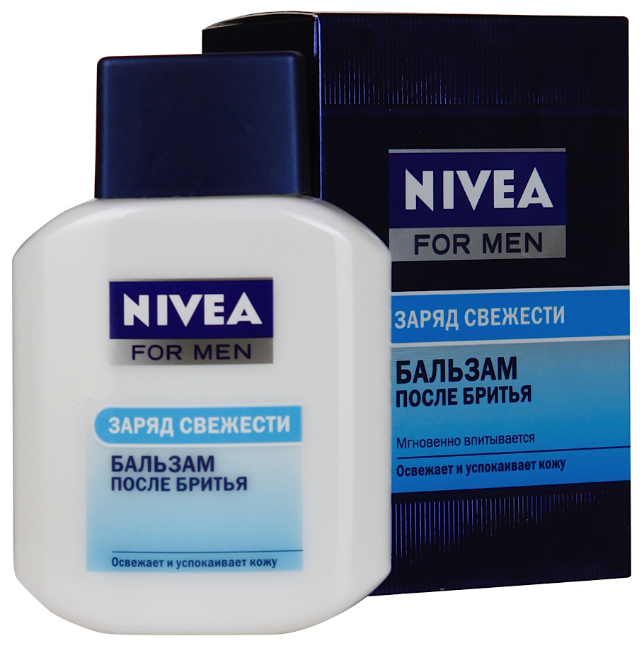 Нивеа Бальзам после бритья Заряд свежести 100 мл (Nivea, Для мужчин) фото 0