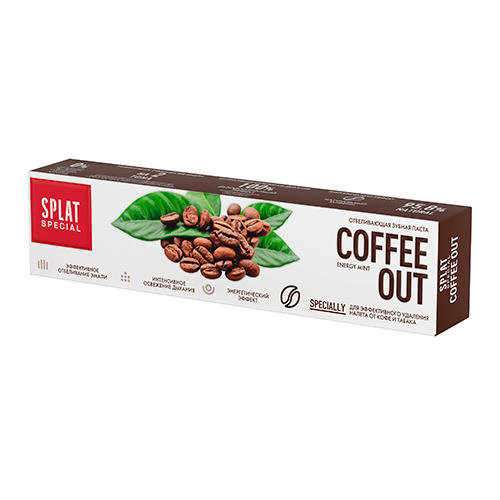 Сплат Зубная паста Coffee out, 75 мл (Splat, Special) фото 5