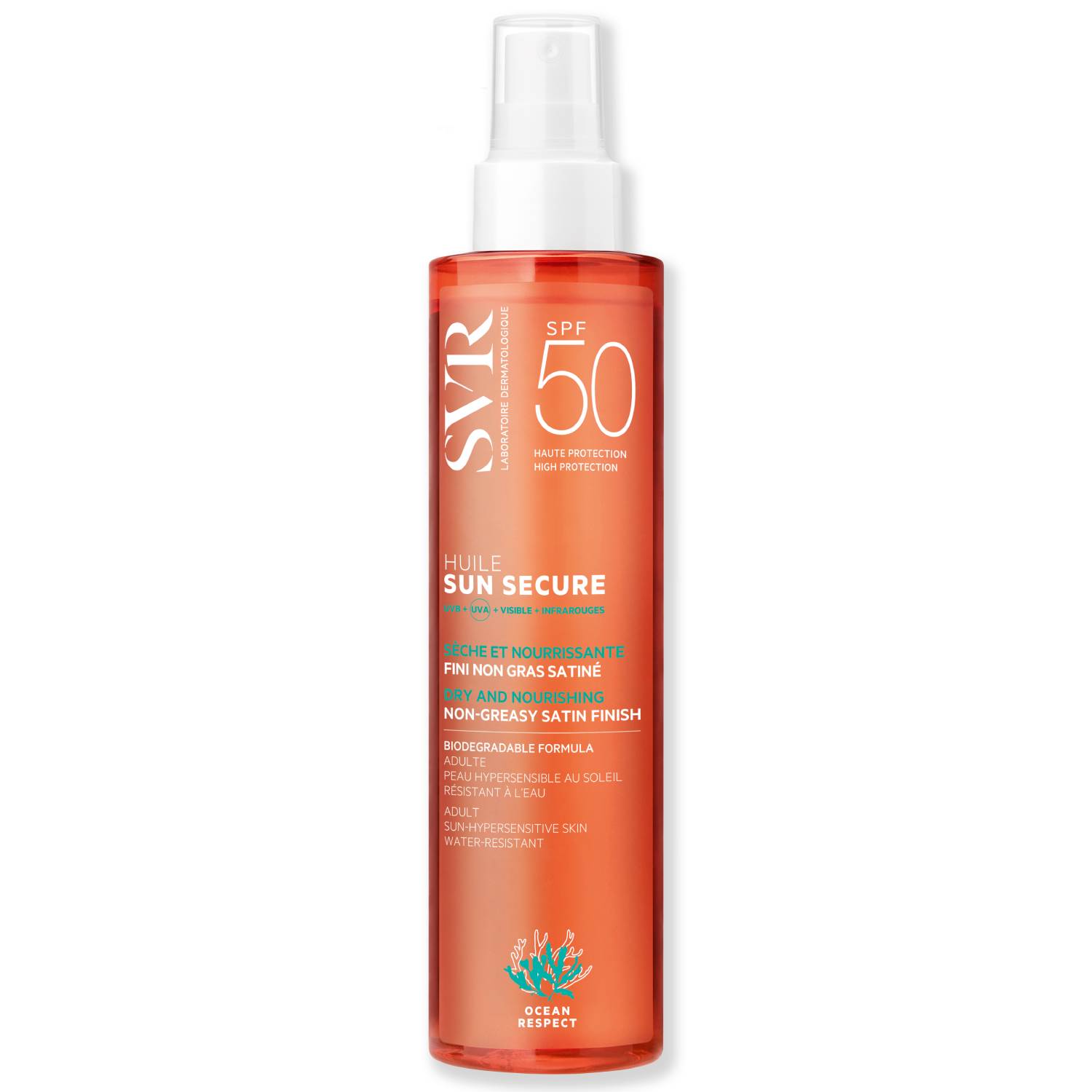 СВР Сухое масло SPF50 200 мл (SVR, Sun Secure) фото 0