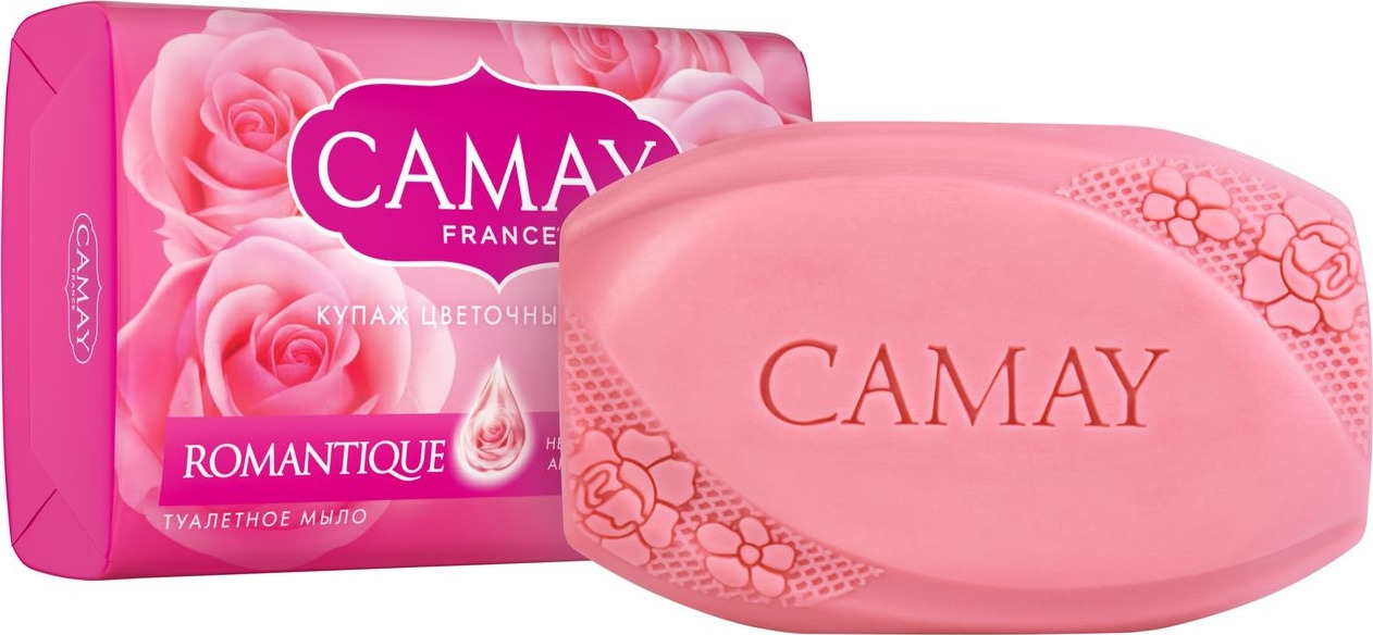 CAMAY Мыло Романтик 85 гр (CAMAY, Нежность и Уход)