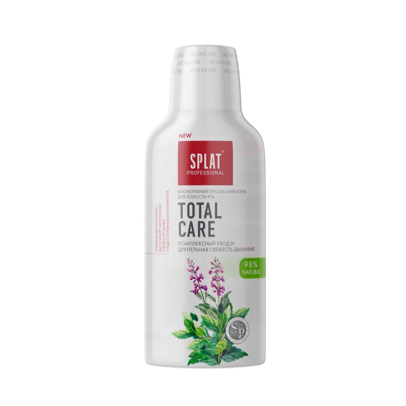 Сплат Ополаскиватель для полости рта Mouthwash Total Care, 275 мл (Splat, Professional) фото 0