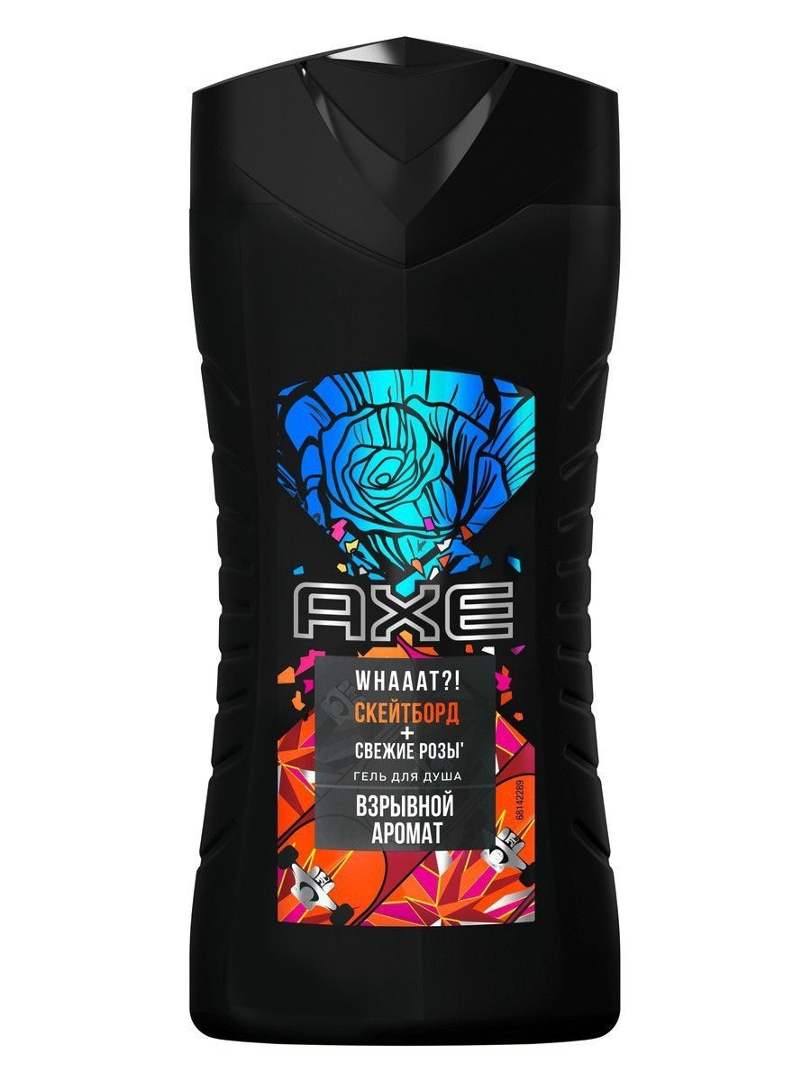 Акс Гель для душа мужской Скейтборд и Розы 250 мл (Axe, Гели для душа) фото 0