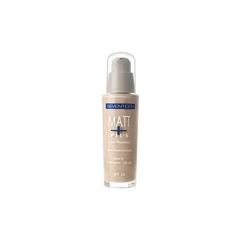 Тональный крем длительного действия Matt plus liquid makeup SPF 20 (Seventeen, Лицо)