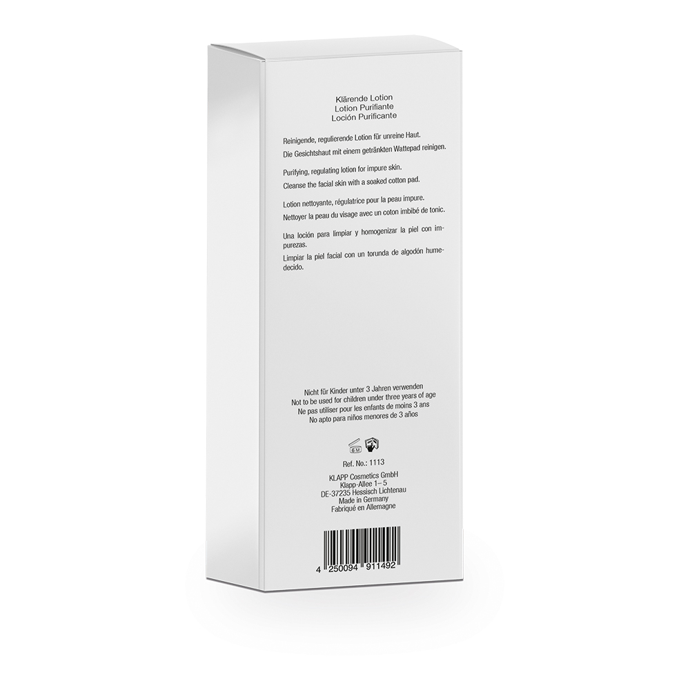 Клапп Антисептический очищающий лосьон Sebum Cleanser, 125 мл (Klapp, Problem skin care) фото 2