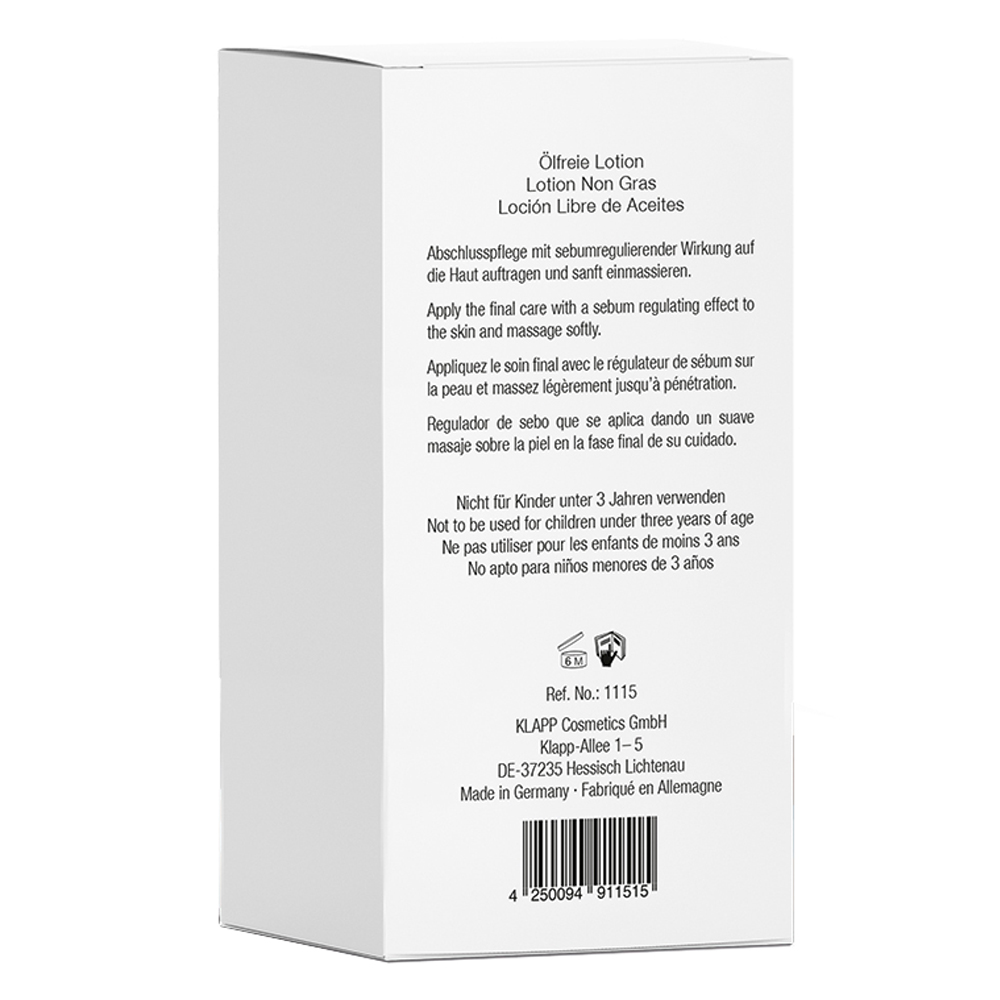 Клапп Нормализующий крем Oil Free Lotion, 30 мл (Klapp, Problem skin care) Клапп Нормализующий крем Oil Free Lotion, 30 мл (Klapp, Problem skin care) фото 2