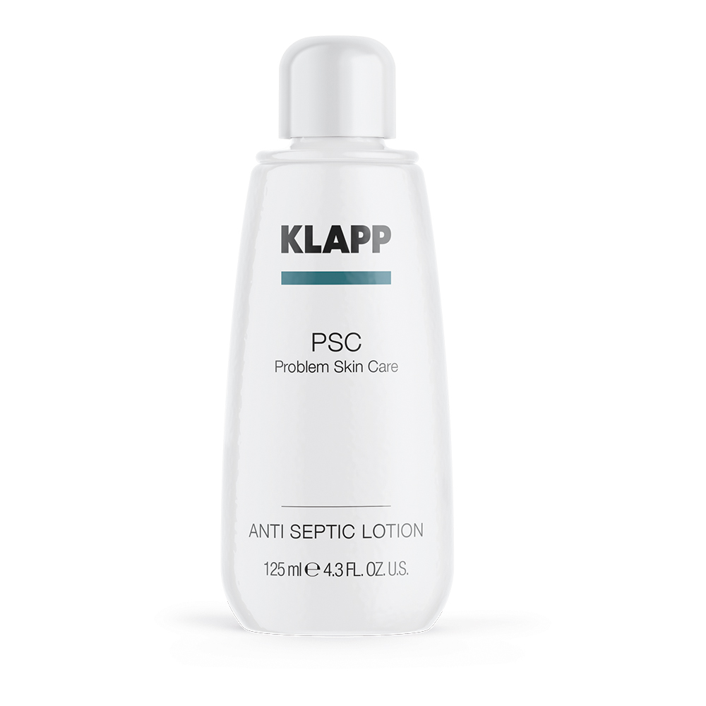 Klapp Лосьон с цинком Болтушка Anti Septic Lotion, 125 мл (Klapp, Problem skin care) лосьон для лица klapp cosmetics лосьон для проблемной кожи болтушка psc anti septic lotion