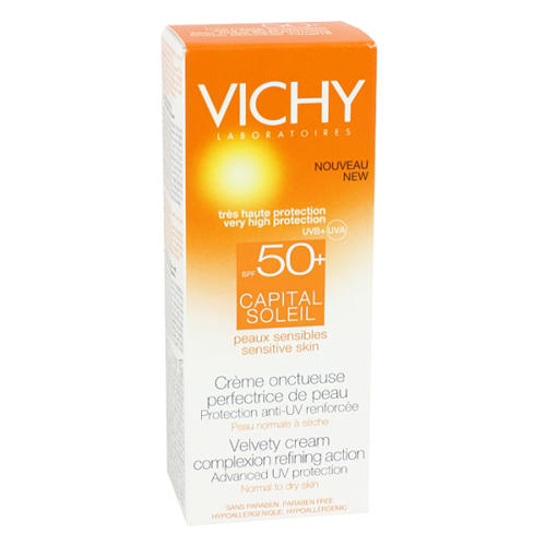 Виши Крем для лица с антивозрастным действием SPF 50+, 50 Мл (Vichy, Capital Soleil) фото 4