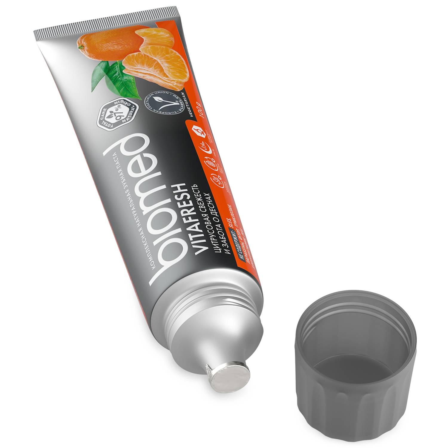 Сплат Комплексная зубная паста Vitafresh 6+, 100 г (Splat, Biomed) фото 8