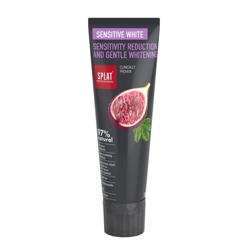 Сплат Зубная паста серии Sensitive White, 125 г (Splat, Professional) Сплат Зубная паста серии Sensitive White, 125 г (Splat, Professional) фото 2