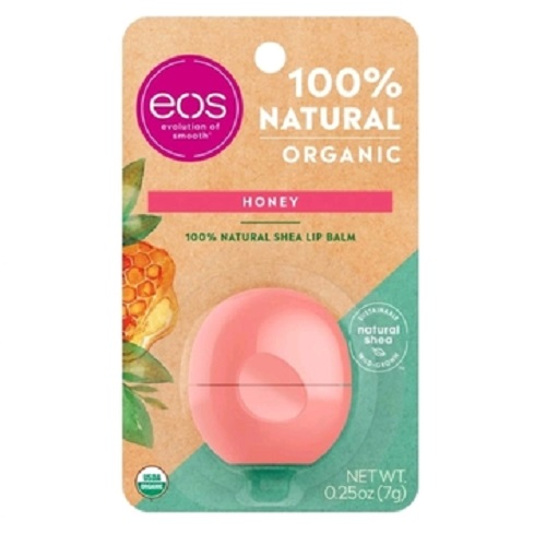 Эос Бальзам для губ с мёдом (на картонной подложке) 7 гр (Eos, Lip Balm) фото 0