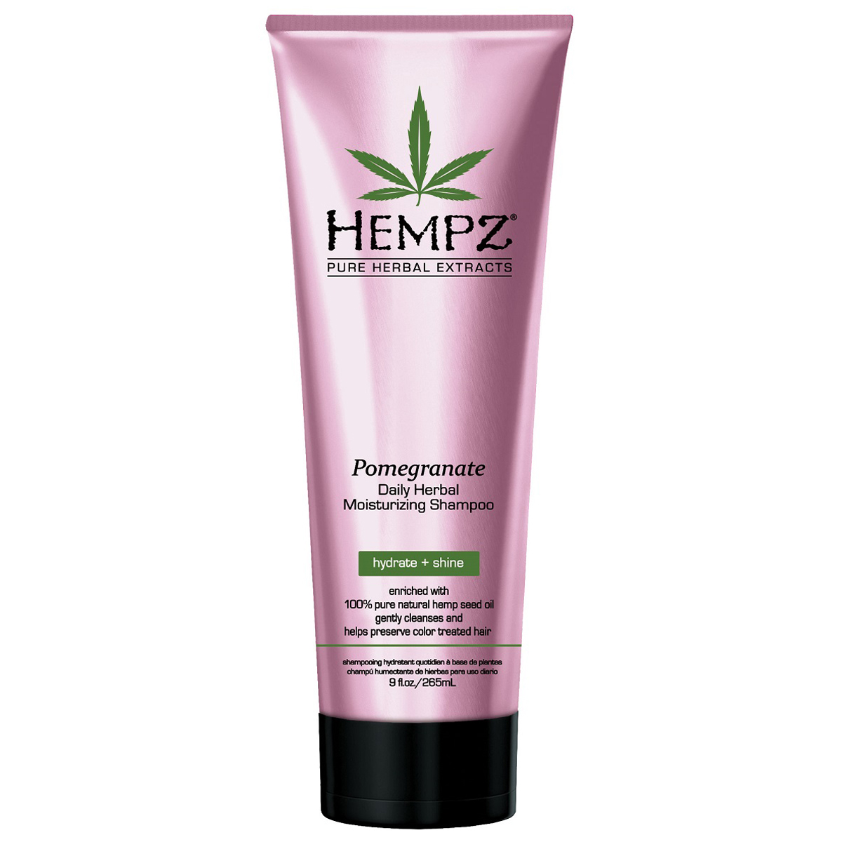 Hempz Шампунь легкой степени увлажнения с экстрактом граната Daily Herbal Moisturizing Pomegranate Shampoo, 265 мл (Hempz, Гранат)