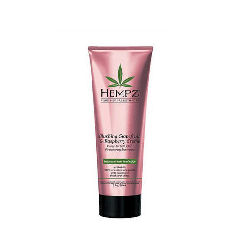 Купить Hempz Шампунь растительный для сохранения цвета и блеска окрашенных волос 265 мл (Hempz, Грейпфрут и малина), США