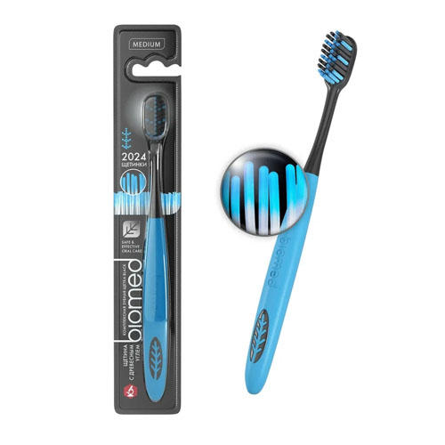 Сплат Зубная щетка BioMed BLACK 1 шт (Splat, Biomed) фото 4