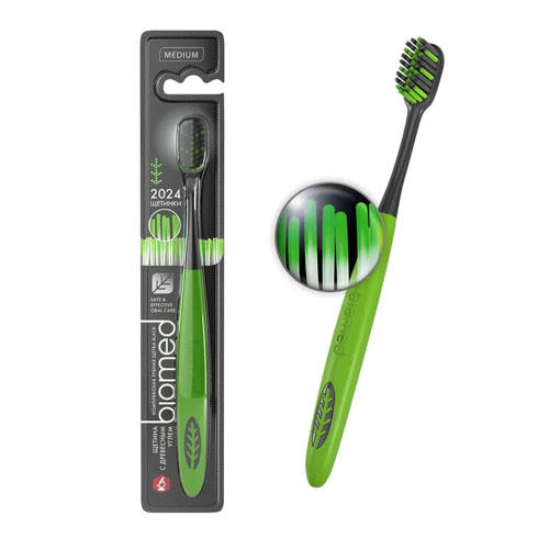 Сплат Зубная щетка BioMed BLACK 1 шт (Splat, Biomed) фото 5