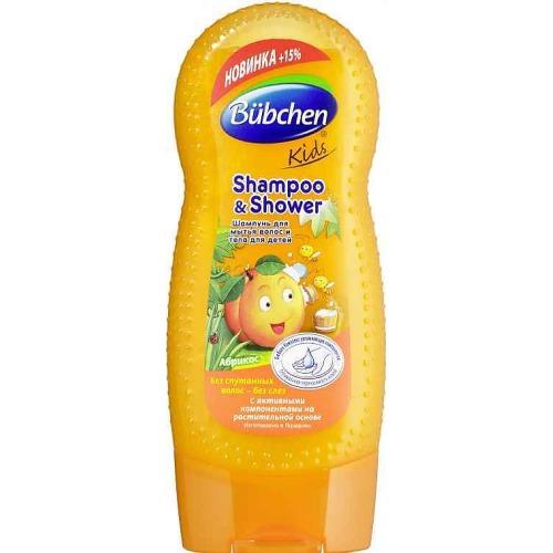 

Bubchen Шампунь для волос и тела Спелый Абрикос 230мл (Bubchen, Для волос), Для волос