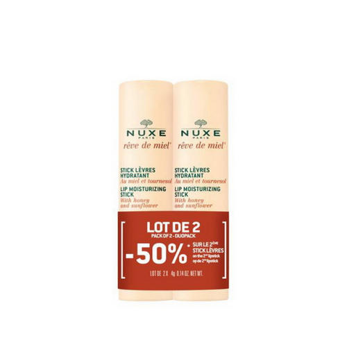 Нюкс Набор Рэв Де Мьель Стик для губ 2 x 4 г (Nuxe, Reve De Miel) фото 0