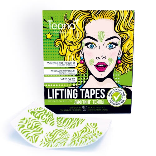 Теана Лифтинг-тейпы для лица 7комп по 5 шт (Teana, Lifting Tapes) фото 0