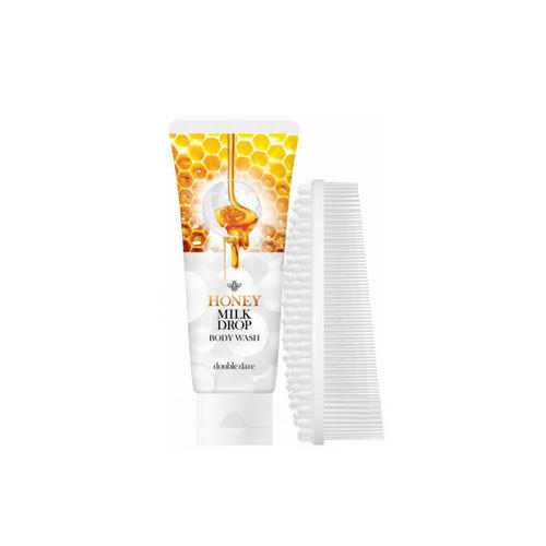 Дабл Дейр ОМГ Набор Honey Milk Drop медовый гель с молочными гранулами для очищения лица + I.M. BUDDY массажная си (Double Dare OMG, Honey milk) фото 0