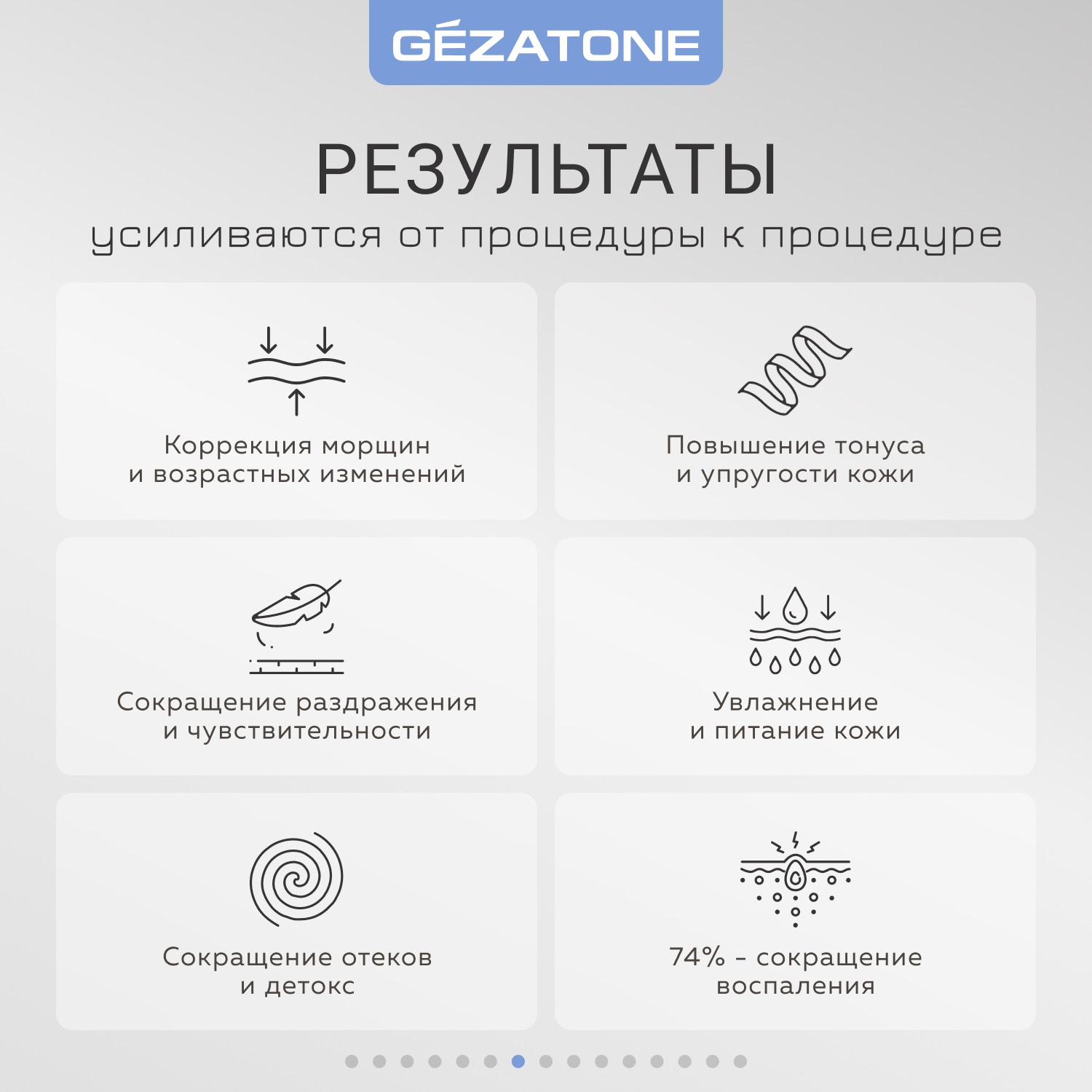 Жезатон Светодиодная маска для омоложения кожи лица m1090 (Gezatone, Массажеры для лица) фото 7
