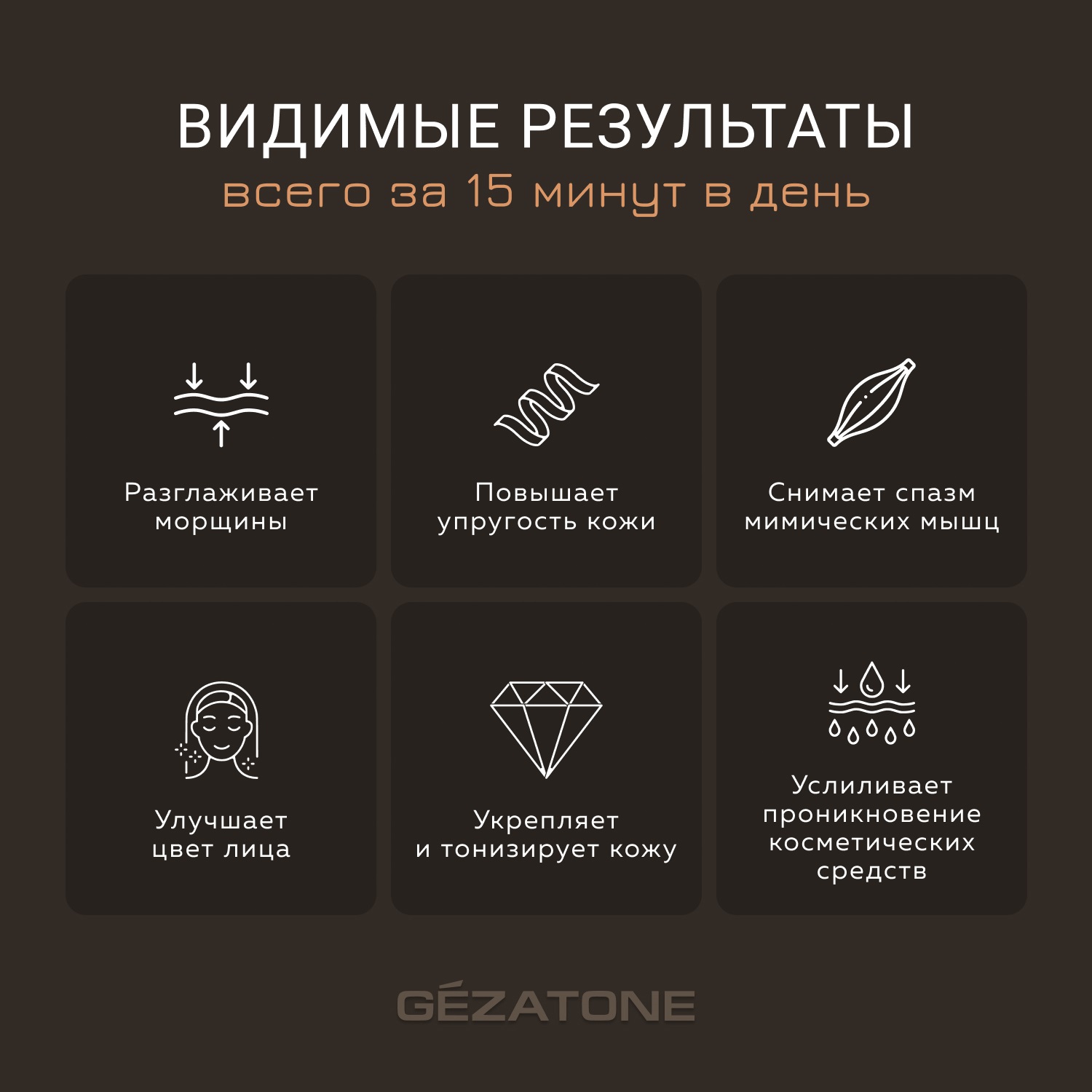 Жезатон Массажер-скребок гуаша и микротоки для лица m911 (Gezatone, Массажеры для лица) фото 2