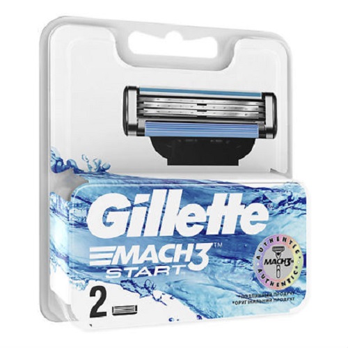 Жиллетт Mach 3 start сменные кассеты для бритья N2 1 шт (Gillette, Бритвы и лезвия) фото 0