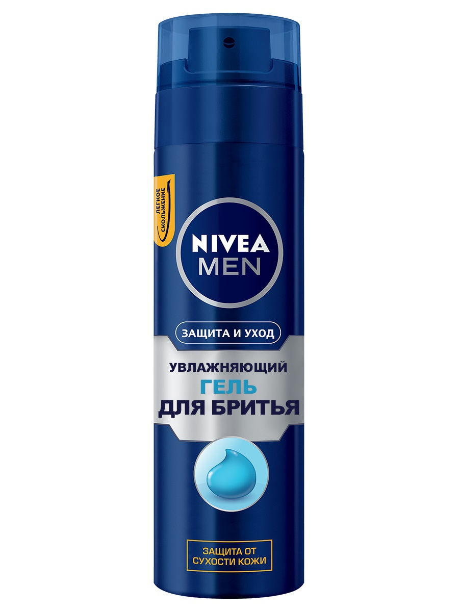 Нивеа Гель для бритья Увлажняющий 200 мл (Nivea, Для мужчин) фото 0