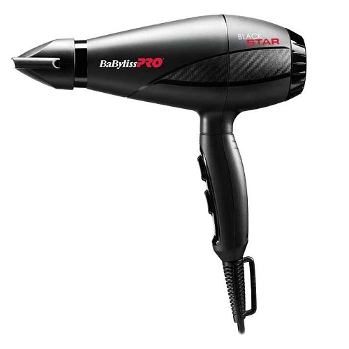 Бэбилисс Фен Pro Black Star 2000 Вт с 2 насадками 1 шт (Babyliss, Фены) фото 0