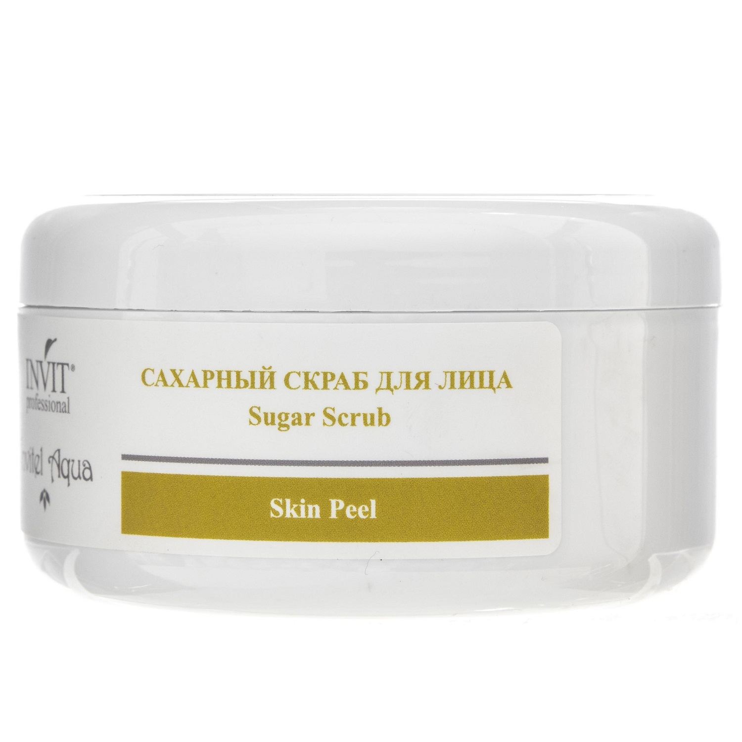 Инвит Сахарный пилинг для лица Sugar Peeling, 250 мл (Invit, Invitel Aqua) фото 1