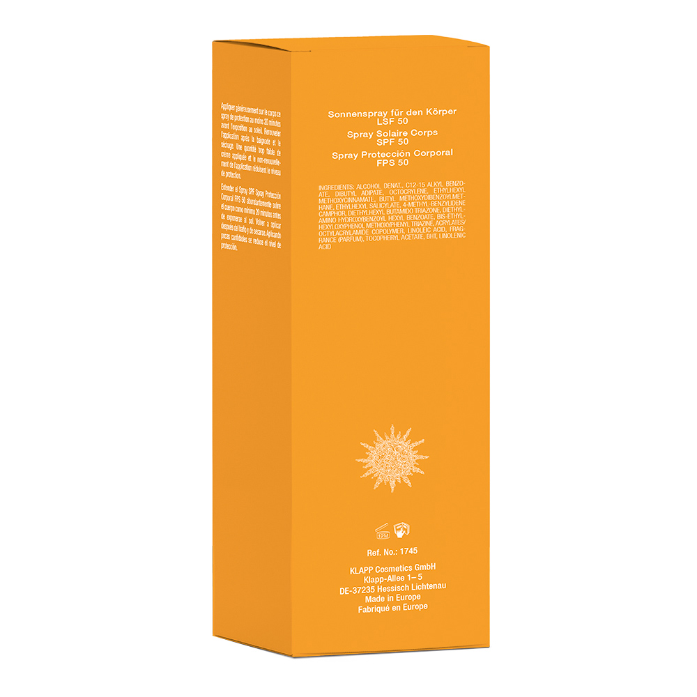 Клапп Солнцезащитный спрей для тела SPF50, 200 мл (Klapp, Immun Sun) фото 2