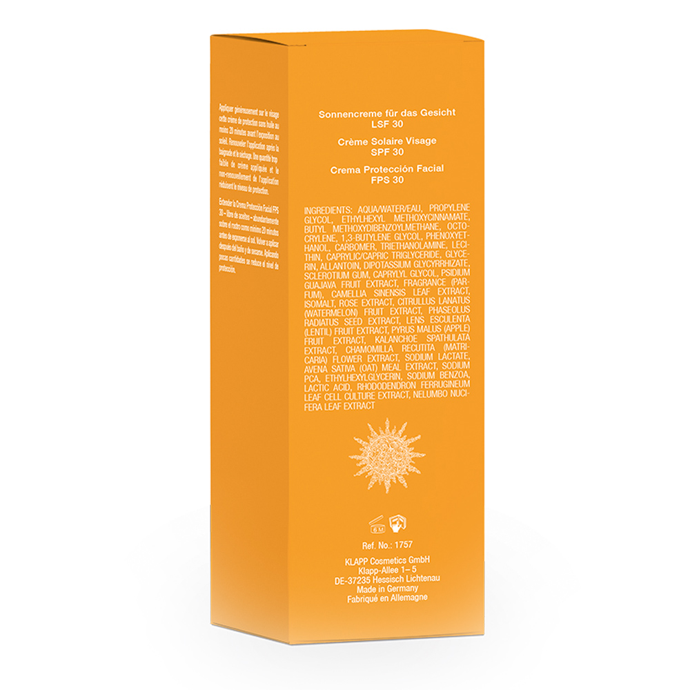 Клапп Солнцезащитный крем для лица SPF30, 50 мл (Klapp, Immun Sun) фото 2