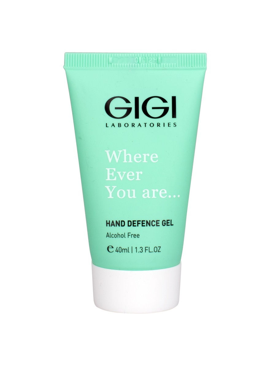 GiGi Гель для рук Hand Defence Gel, 40 мл (GiGi, Where Ever You Are) антибактериальный гель для рук hand sanitizer gigi 236 мл