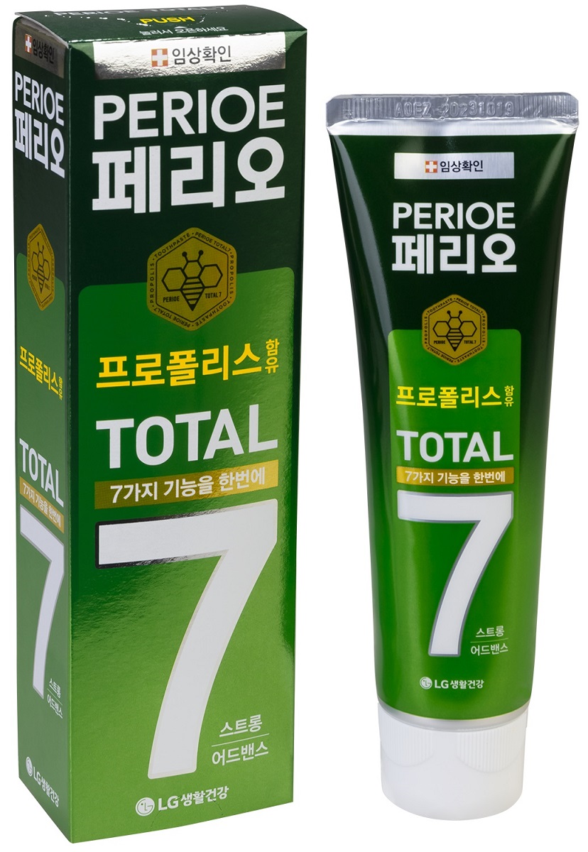 Перио Зубная паста комплексного действия Total 7 Strong, 120 г (Perioe, Зубные пасты) фото 0
