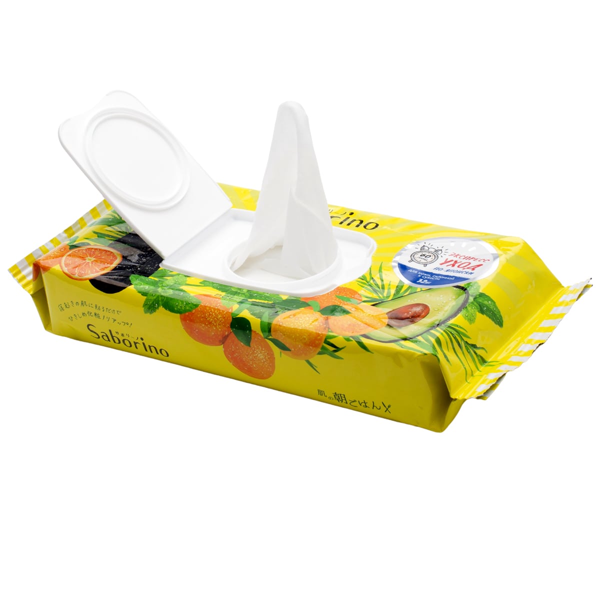 Саборино Экспресс-маска для лица тканевая увлажняющая 