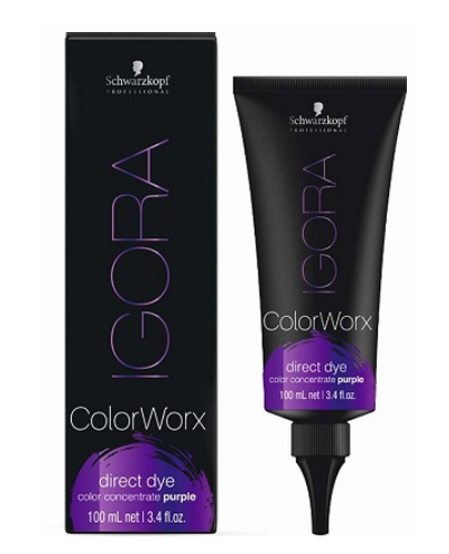 

Schwarzkopf Professional Перманентный краситель Igora Color Worx 100мл, оттенок Purpl, Пурпурный Color Worx Purple (Schwarzkopf Professional, Igora Color Worx), Igora Color Worx