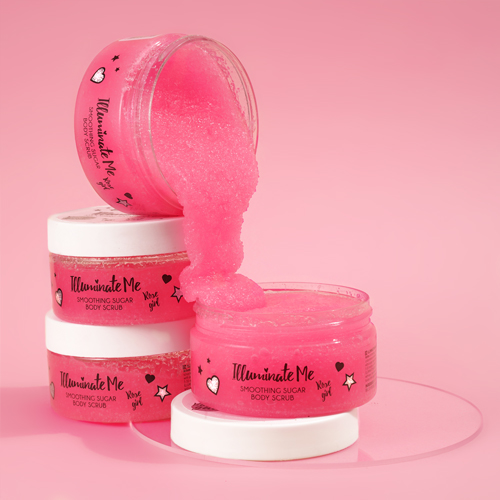  Смягчающий сахарный скраб для тела ROSE GIRL, 220 мл (7 Days, ILLUMINATE ME) фото 1