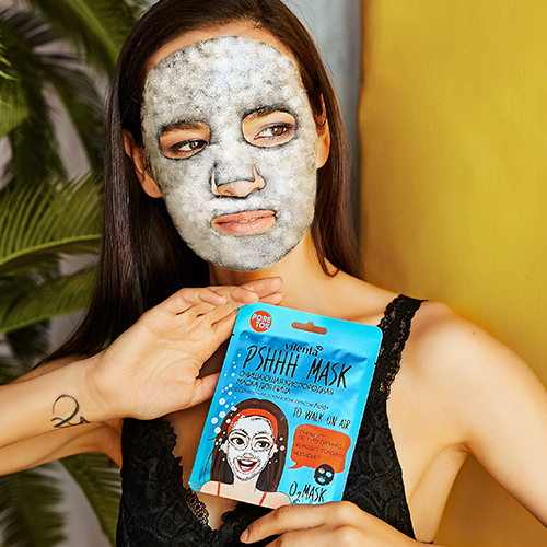 Вилента Очищающая кислородная маска для лица TO WALK ON AIR с Древесным углем и комплексом Acid+, 25 г (Vilenta, PSHHH MASK) Вилента Очищающая кислородная маска для лица TO WALK ON AIR с Древесным углем и комплексом Acid+, 25 г (Vilenta, PSHHH MASK) фото 1