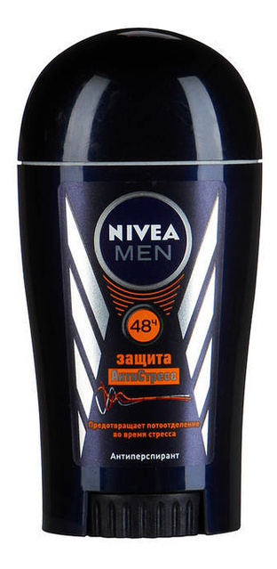 Нивеа Дезодорант-стик мужской Защита АнтиСтресс 40 мл (Nivea, Для мужчин) фото 0