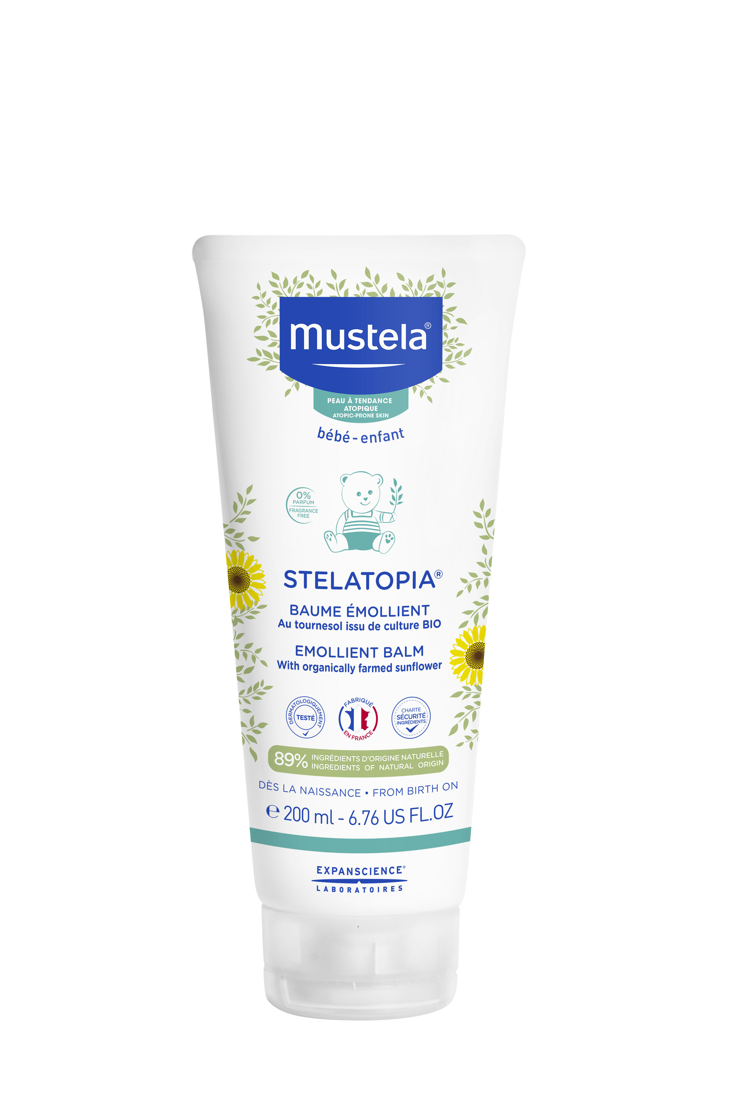 Мустела Стелатопиа Бальзам-эмолент 200 мл (Mustela, Stelatopia) фото 0