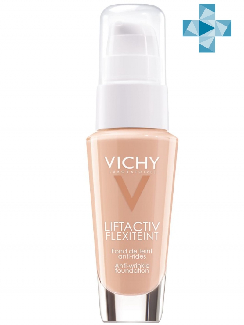 Купить Vichy Крем тональный против морщин для всех типов кожи Лифтактив Флексилифт. Тон 15 опаловый 30 мл (Vichy, Liftactiv Flexilift Teint), Франция