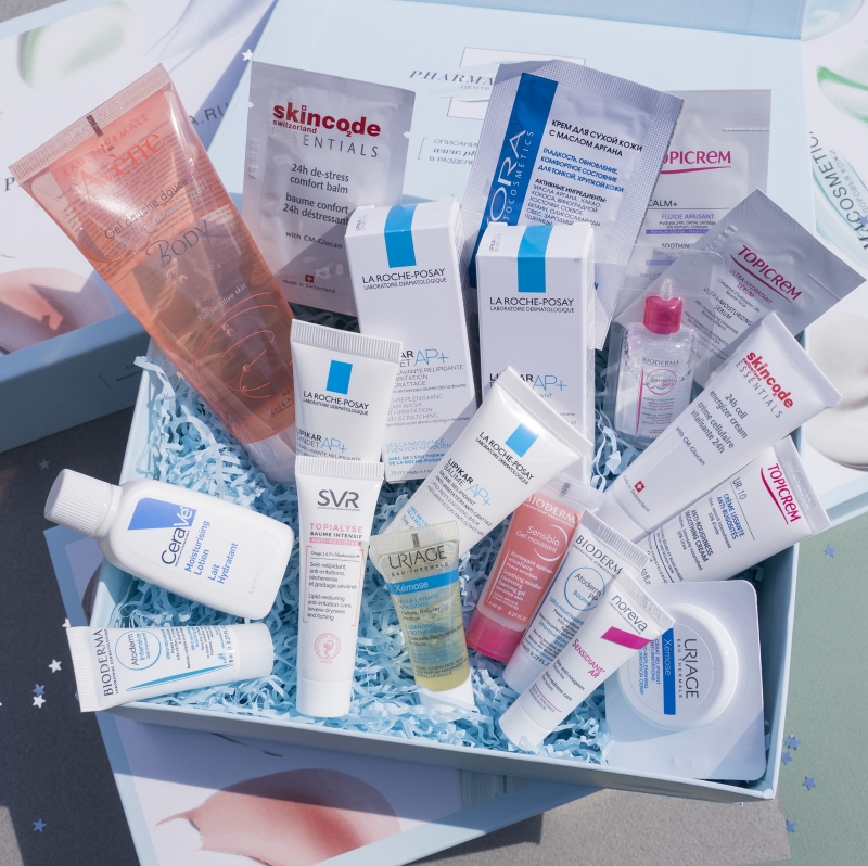 Коробочка Pharma Beauty Box «Сухая и чувствительная кожа»