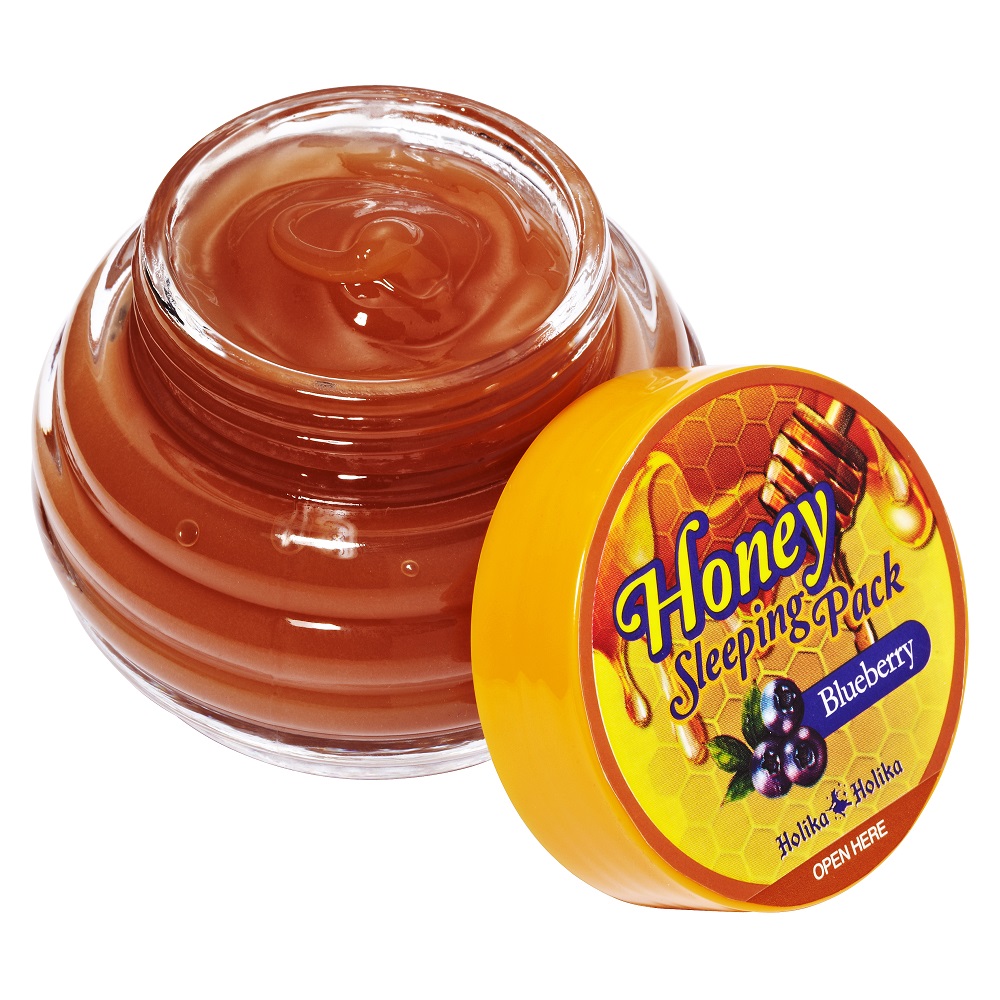 Холика Холика Ночная маска для лица, медовая с голубикой, 90 мл (Holika Holika, Honey Sleeping) фото 2