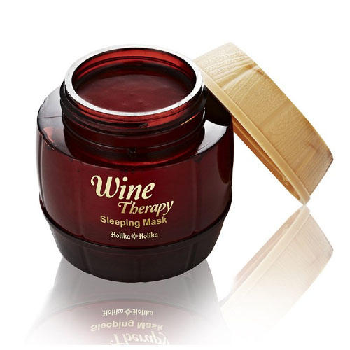 Holika Holika Ночная маска для лица Красное вино, 120 мл (Holika Holika, Wine Therapy)