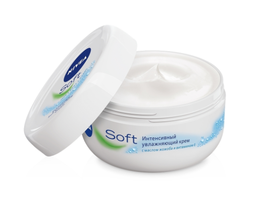 Нивеа Интенсивный увлажняющий крем Nivea Soft, 200 мл (Nivea, Уход за телом) фото 1