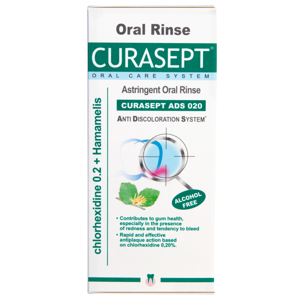 Курасепт Ополаскиватель хлоргексидин диглюконат 0,20% с гамамелисом виргинским, 200 мл (Curasept, Ополаскиватели для полости рта) фото 6