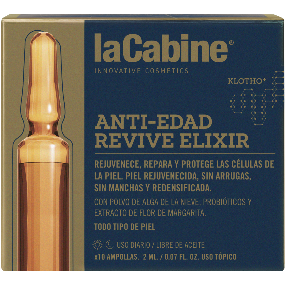 la cabine revive elixir ampoules концентрированная сыворотка в ампулах эликсир омоложения La Cabine Концентрированная сыворотка в ампулах Эликсир омоложения Revive Elixir Facial Ampoules, 10 ампул * 2 мл (La Cabine, Сыворотки для лица)