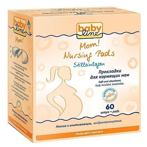 Бейби Лайн Прокладки для груди 60шт (Baby line, Для тела) фото 0