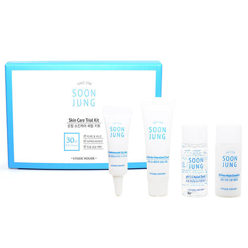 Этюд Хаус Набор уходовый мини Soonjunk Skin Care Kit, 2*15 мл/7 мл/5 мл (Etude House, Et.) фото 0